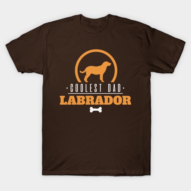 Coolest Dad Lab T-Shirt by CTShirts